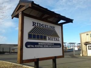 ridgeline metal box|ridgeline metals oregon.